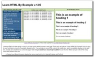 Learn HTML By Example screenshot